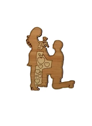 Магнит Двое с розой (SV0005) (75х50) 2359892