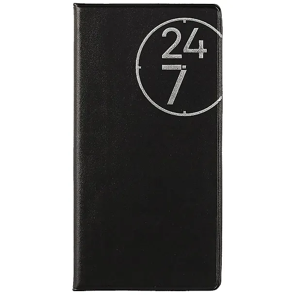 Еженедельник недатированный «24/7» А6, 56 листов, черный, Escalada 252785 — 1