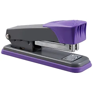 Степлер №24/6 30л "Quadro Half-strip", серо-фиолетовый, ErichKrause