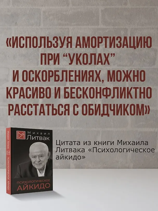 Книга Психологическое айкидо (Михаил Литвак) — 9