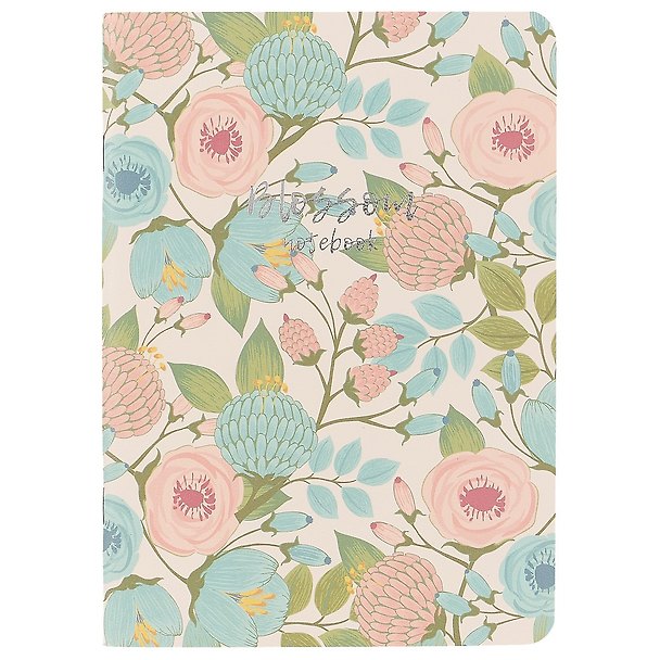 Тетрадь общая «Retro flowers», 48 листов в клетку, А5, в ассортименте - Be Smart 250894 — 1