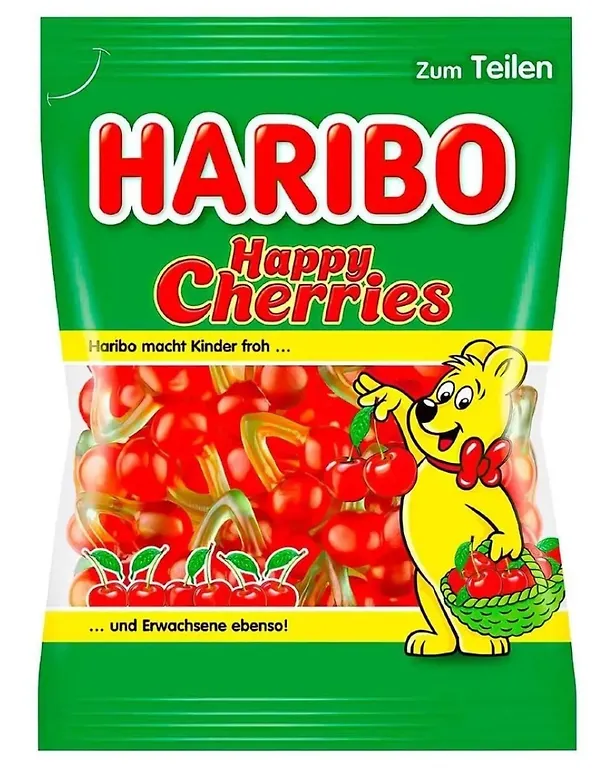 Мармелад HARIBO ВИШЕНКИ happy, 175г 3052778 — 1