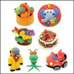 Набор Легкая масса для лепки Неон (110-18270) (8цв) (8х8гр) (Лавка чудес) 2333938