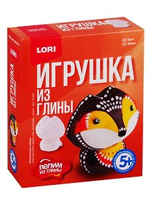 Набор для творчества Lori. Игрушка из глины «Енот»