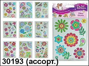 Набор для творчества, Docha & Mama, "Набор наклеек", в ассортименте