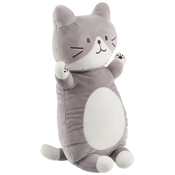 Мягкая игрушка «Кот серый на спине», 45-50 см 2640248 — 2