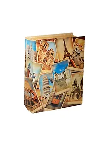 Сувенир, Шкатулка-книга Открытки с городами (18*13*4,5)