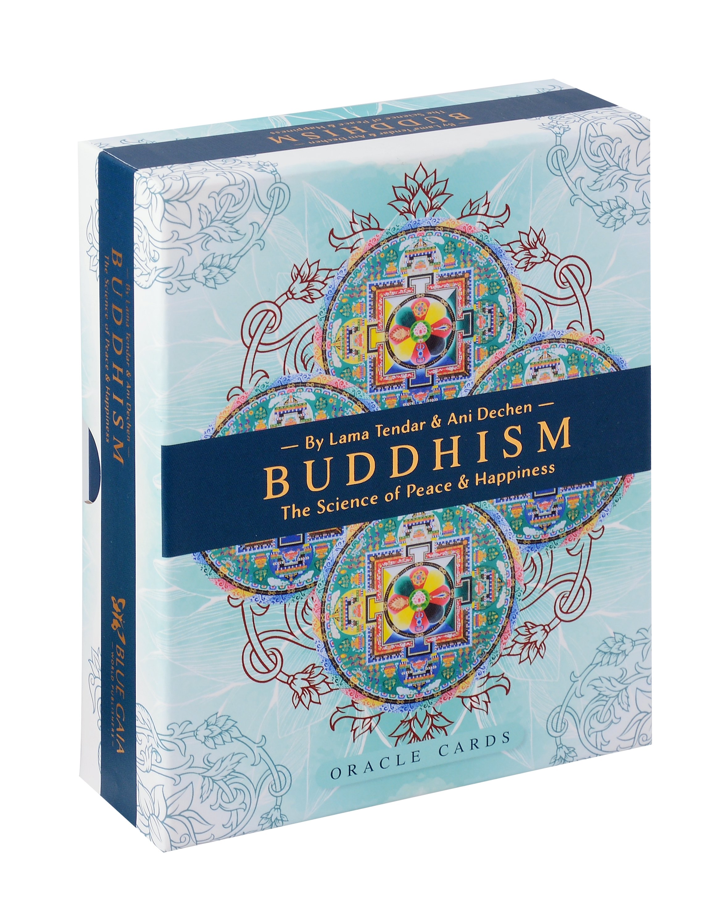 

BUDDHISM ORACLE CARDS: THE SCIENCE OF PEACE AND HAPPINESS (52 карты+инструкция)