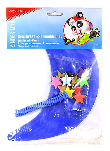 Набор для творчества «Panda. Кепка-козырек "Звезды"», Silwerhof 210745 — 1