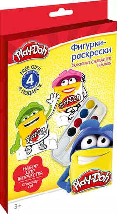 Набор для творчества Play Doh Фигурки-раскраски — 321257 — 1