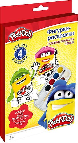 Набор для творчества Play Doh «Фигурки-раскраски» 321257 — 1