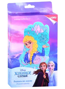 Роспись по дереву.Игрушка-сувенир Disney Эльза, LORI