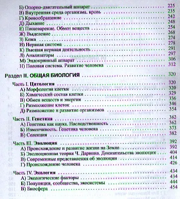Книга Биология. Тестовые задания с решениями (Роман Заяц) — 3