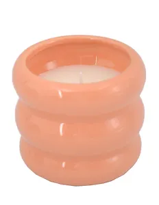 Свеча ароматическая в стакане Melon Peach (190г) (коробка) (12-EDENG-202505-HD1)