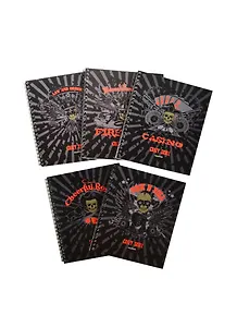 Тетрадь в клетку Unnika, "Рок-стиль", 48 листов, в ассортименте