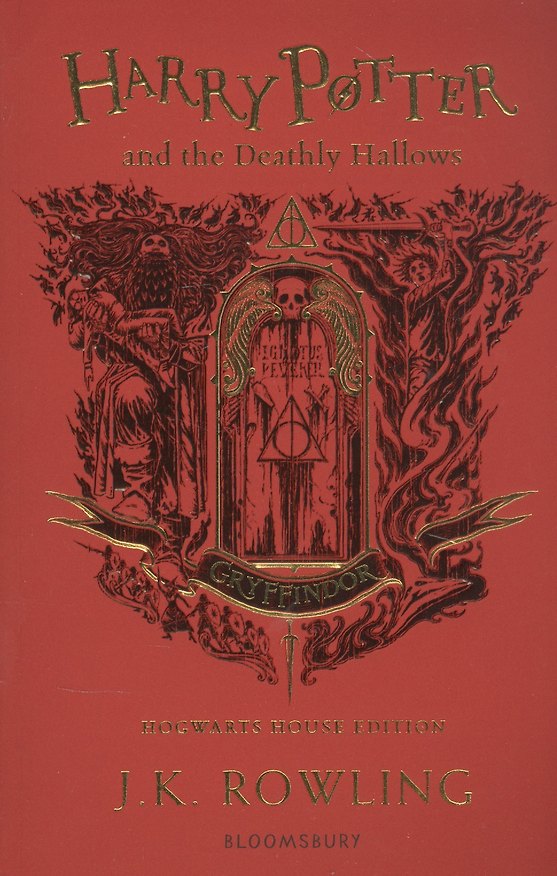 Книга Harry Potter and the Deathly Hallows. Hogwarts house edition. Gryffindor (Джоан Кэтлин Роулинг) — 1