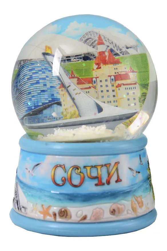 Шар декоративный Олимпийский (6,5см) (Сочи) (095-65-135K45) 3133827 — 1