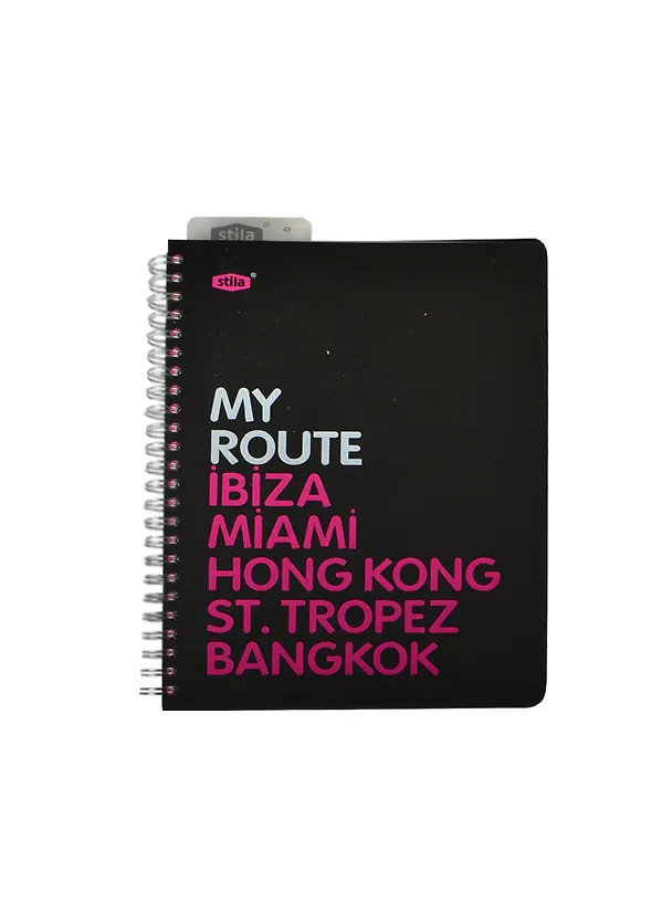 Тетрадь общая «My route», 96 листов в клетку, А5 - Stila 230012 — 1