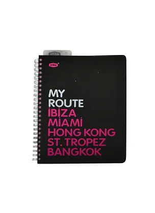 Тетрадь общая «My route», 96 листов в клетку, А5 - Stila 230012