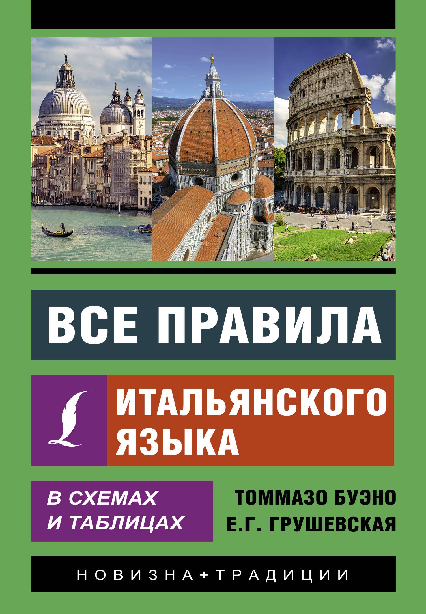 

Все правила итальянского языка в схемах и таблицах