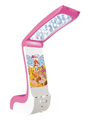 Светильник настольный 21 светодиод, 2 режима яркости, литий-ионный аккумулятор, WN-023-04, WINX 226638