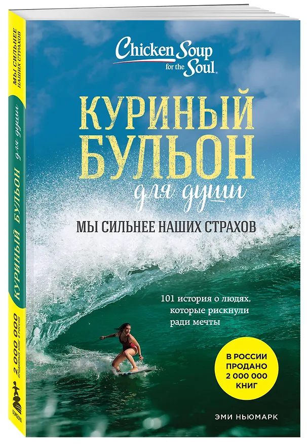Книга Куриный бульон для души. Мы сильнее наших страхов. 101 история о людях, которые рискнули ради мечты (новое оформление) (Эми Ньюмарк) — 6