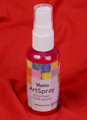 ArtSpray Акриловая спрей-краска Ягодно-малиновый (ST2) (флакон) (50мл) (WizzArt) — 2592624 — 1