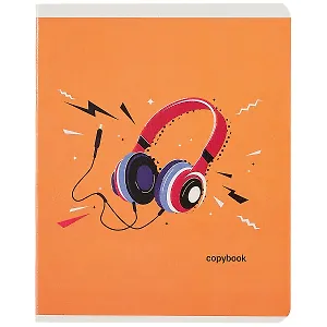 Тетрадь в клетку Listoff, "Энергичный стиль", 48 листов, в ассортименте