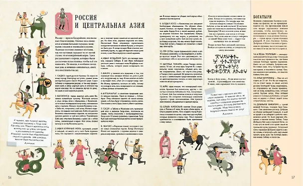 Книга Герои мифов и легенд. Энциклопедия тайн с загадочным квестом (Стефани Лоуренс) — 11
