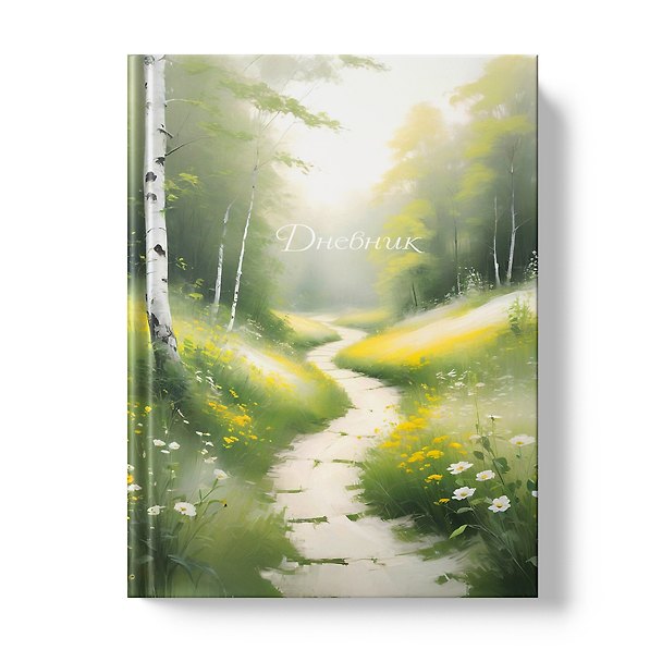 Дневник шк. "Утренний пейзаж" 7БЦ, глянц.ламинация 3149177 — 1
