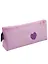 Пенал-косметичка силиконовый "Сердечко с крыльями", сиреневый, Yoi — 3087332 — 1