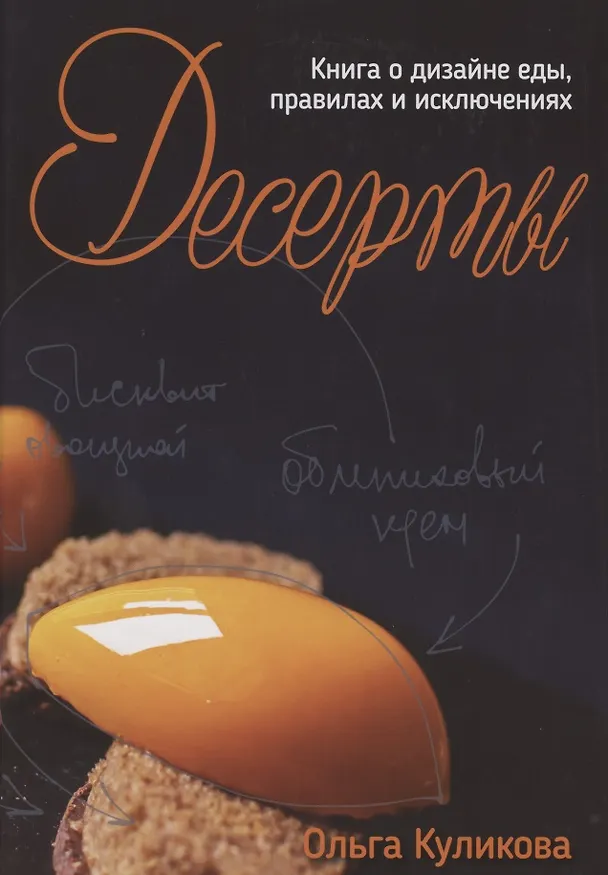 Книга Десерты. Книга о дизайне еды, правилах и исключениях (О. Куликова) — 1