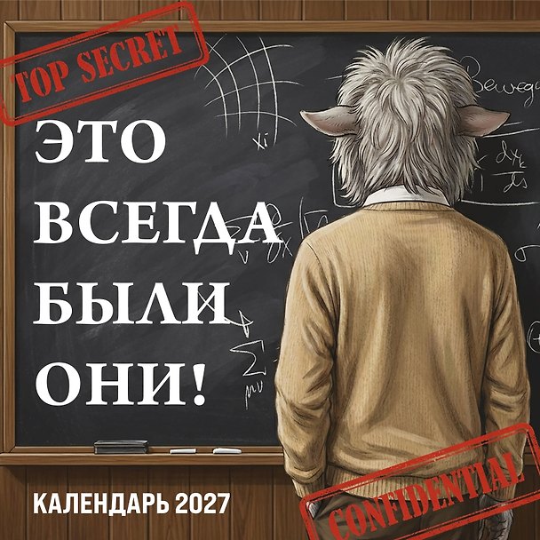 Календарь 2027г 300*300 "Это всегда были они!" настенный, на скрепке 3174359 — 1