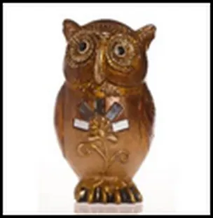 Декоративная фигурка Филин (23549) (10х10х16) (коробка) 2300223