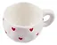 Кружка Сердечки (белая) (керамика) (300 мл) (12-8082-L1) — 3070026 — 2