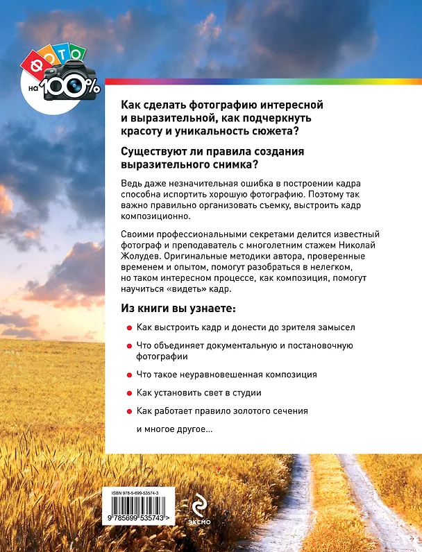 Книга Композиция в фотографии (Николай Жолудев) — 2