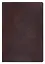 Ежедневник полудат. А5 192л "Тиволи делавэ" коричневый, кожзам, тв. переплет, обстрочка, офсет, закругл.углы, справ.мат-лы, 2 ляссе, инд.уп — 3116621 — 1