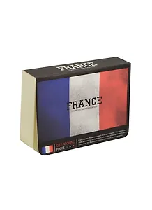 Блокнот "Страны" Франция белые листы (002762) (Карамба)