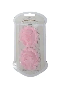 ХОББИ И ТЫ Цветки из шифона, 2 шт Шебби-розовый