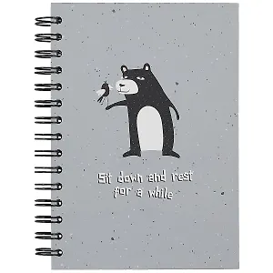 Тетрадь в клетку Be Smart, "Silly. Медведь", 120 листов