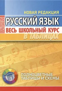 Русский язык. Весь школьный курс в таблицах