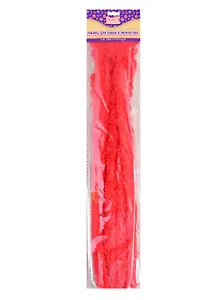 Проволока Красная синельная Пушистая d=30 мм, длина 30см, 4шт, п/п с е/п