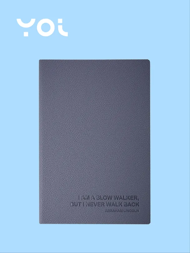 Книга для записей "Slow walker" А5, 80 листов в клетку, в ассортименте, Yoi 3104443 — 3