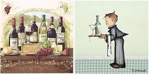 Набор салфеток для декупажа "Винотека" 2шт.