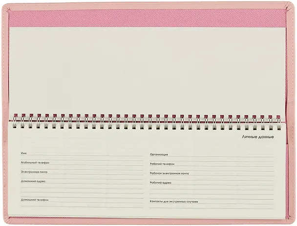Планинг недат. 56л "Joy Book" сахарная вата, настольный, иск.кожа 7Б, скругл.углы, съемный тонир.блок, тисн.фольгой, евроспираль, офсет 2993856 — 5