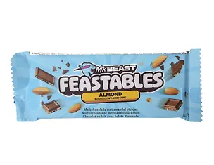 Шоколадная плитка Mr Beast  Almond Миндаль, 60г 3109264