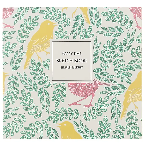 Скетчбук «Happy time», 190 листов, 18 х 17 см 2523507 — 1