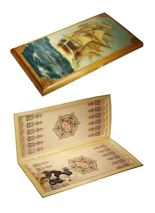 Нарды средние Морские (50х25х4) (123-020) 2500225