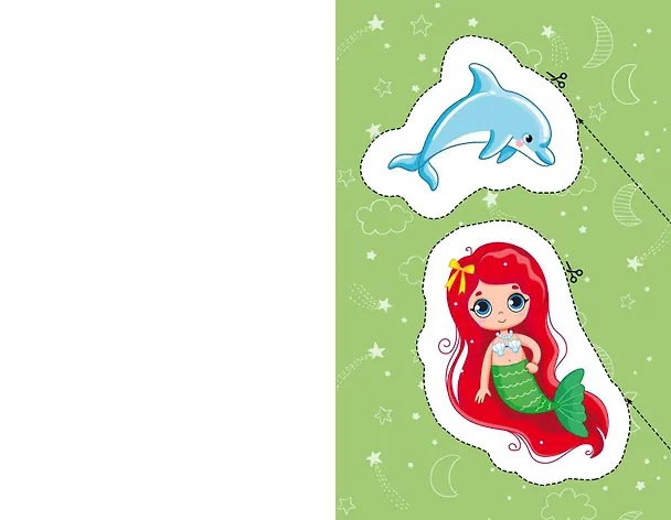 Книга Мои первые вырезалки. Для девочек (Валентина Ермолаева) — 12