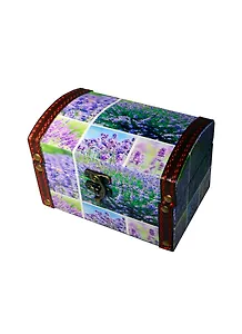 Шкатулка-сундучок Лавандовое поле (15х9,5) (106874)